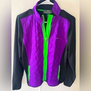 Lauren Active Ralph Lauren Women's Size L Fleece Quilted Jacket Full Zip